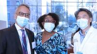 Drs. Monica Lypson, Anil Lalwani, and Michael Yin